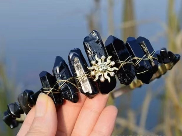 Quartz Mermaid Sun Crown