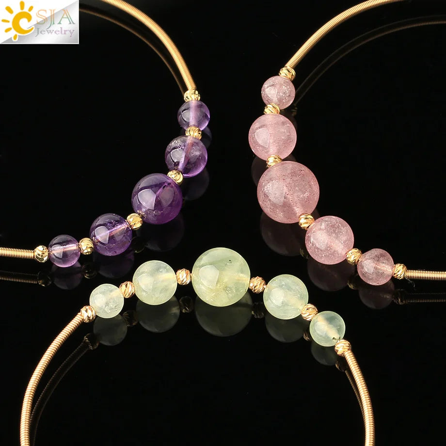Crystal Gold Bangles