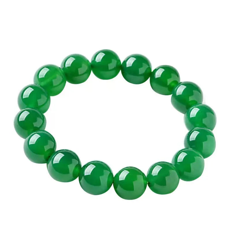 Chrysoprase Agate Crystal Bracelet