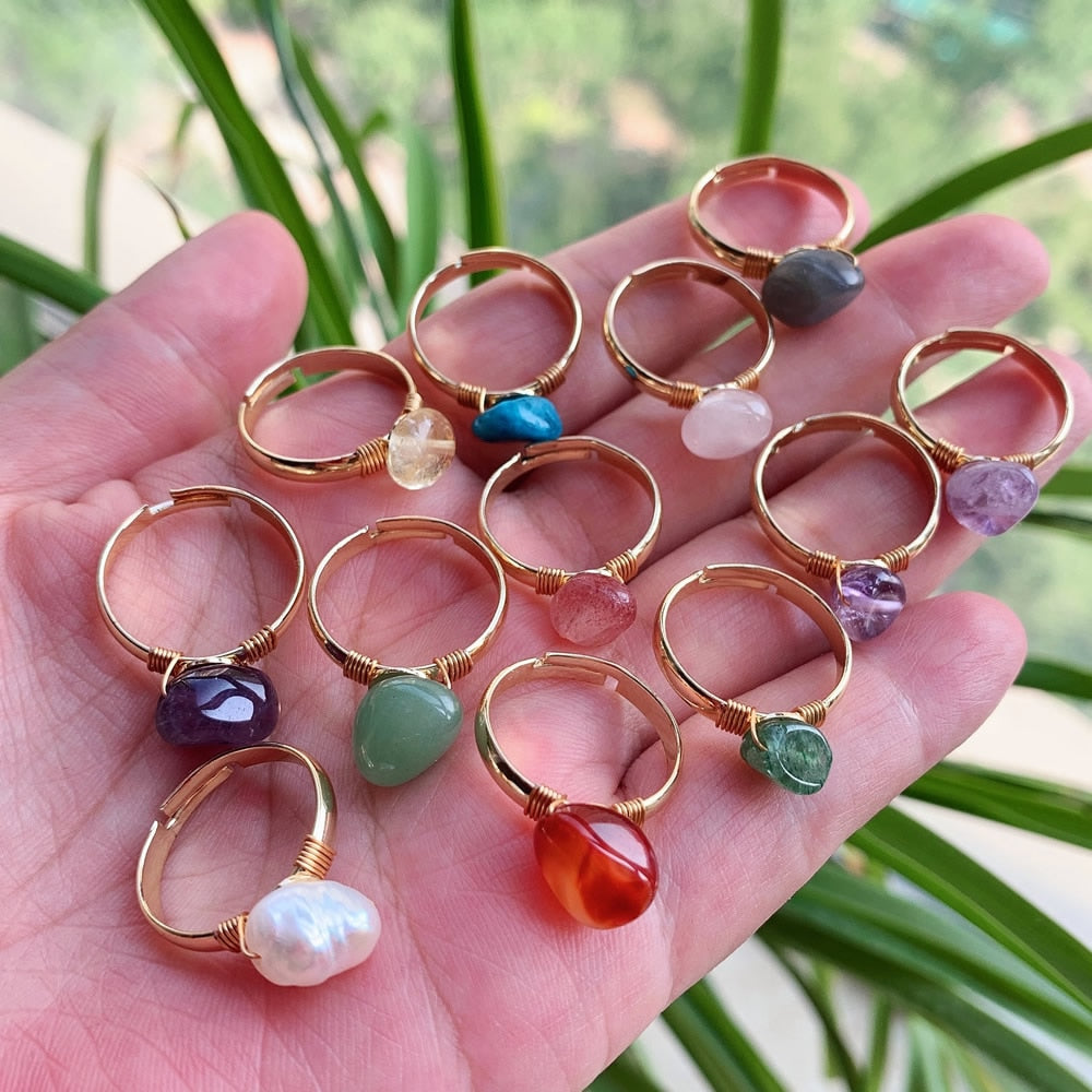 Rock Crystal Rings