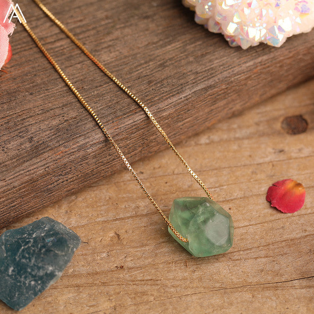 Chunky Stone Necklace - Bloom N Bliss Boutique