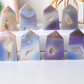 Rainbow Electroplating Agate Crystal Point