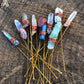 Quartz Hair Pins