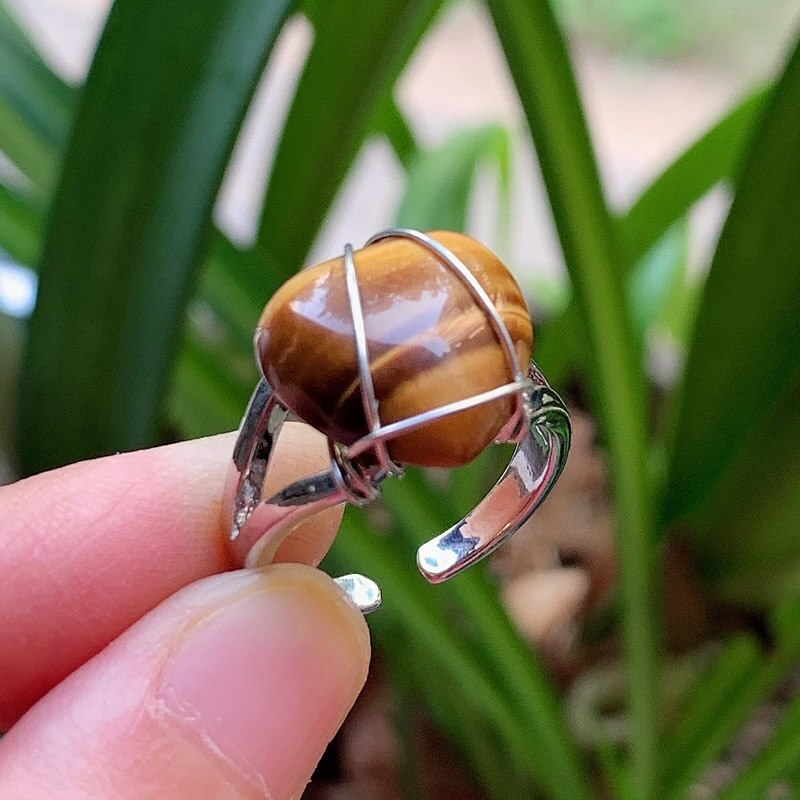 Crystal Heart Rings