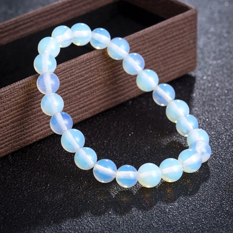 Moonstone and Opal Bracelet