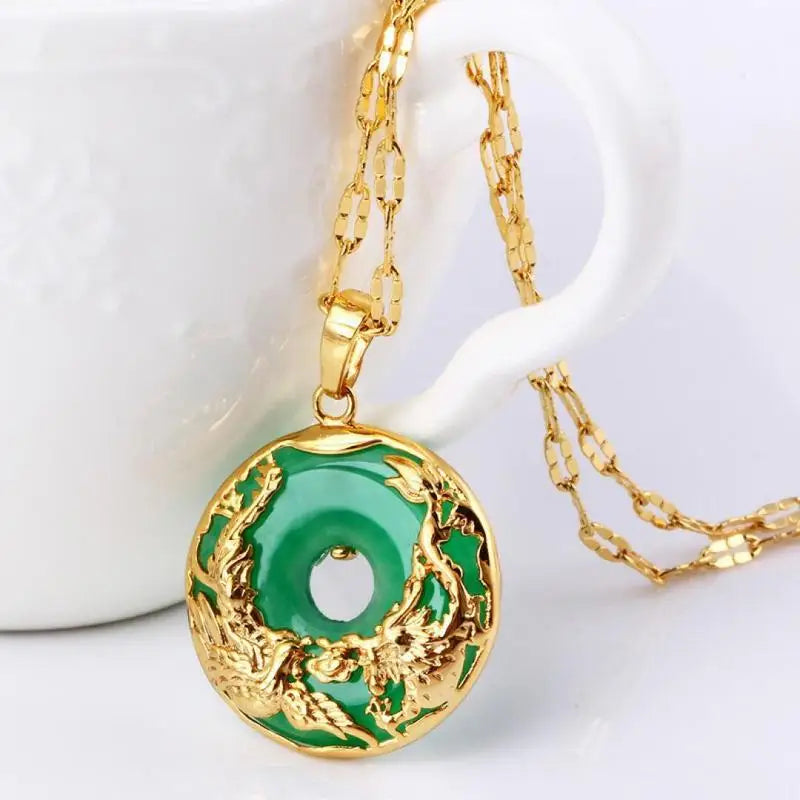 Chrysoprase Pendant