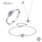 Evil Eye Bracelet Ring