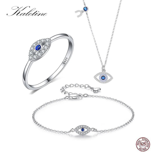 Evil Eye Bracelet Ring