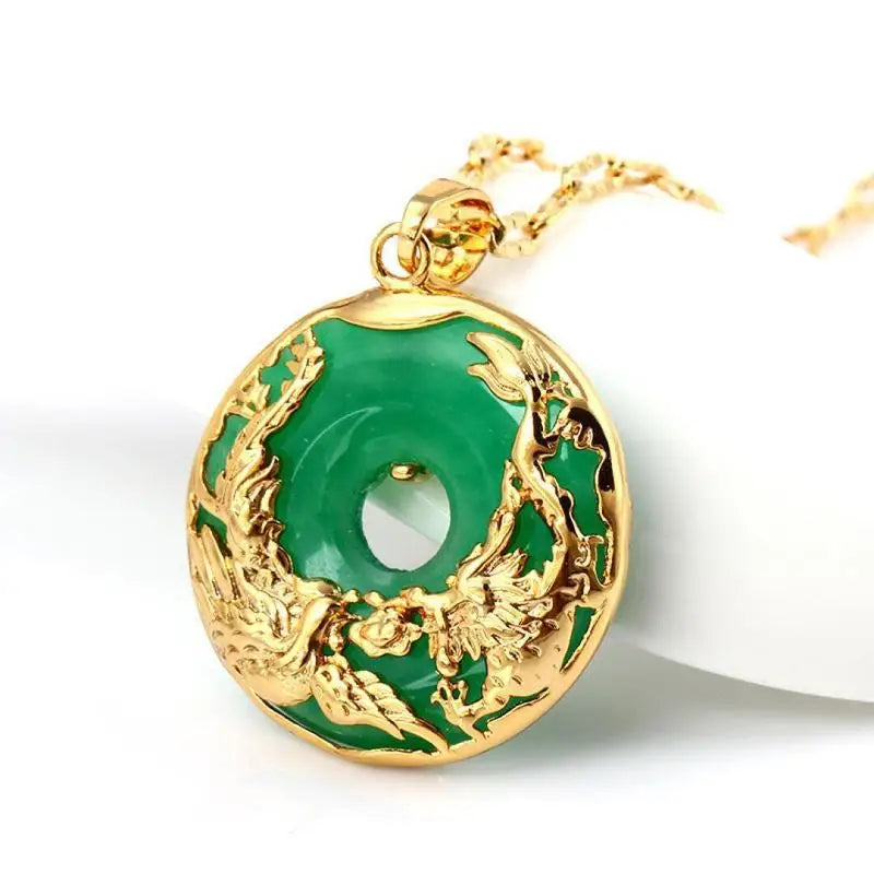 Chrysoprase Pendant