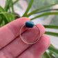 Healing Natural Stone Rings