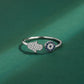 Hamsa Hand Evil Eye Protection Ring