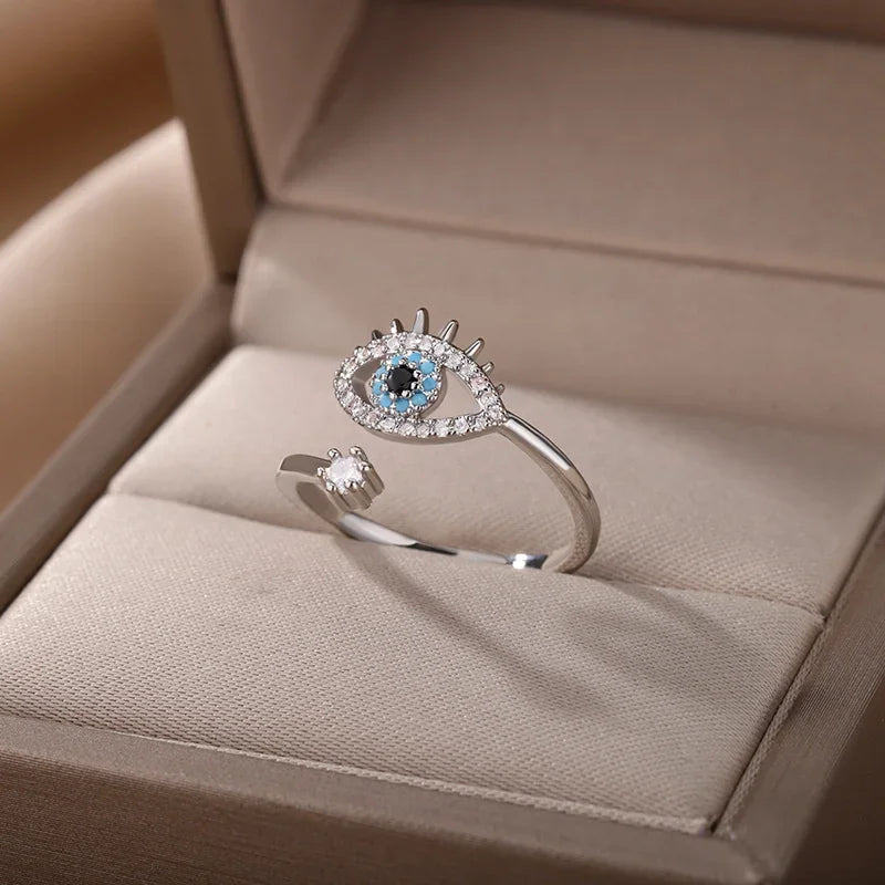 Dragon Evil Eye Ring