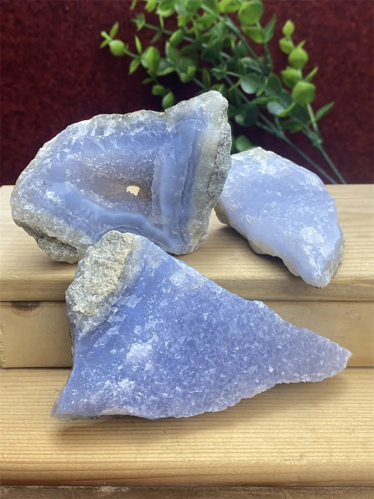 Blue Lace Agate Geodes