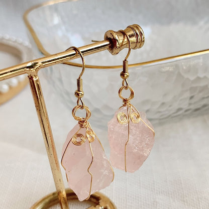 Crystal Rock Earrings