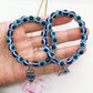 Natural Crystal Evil Eye Bracelet