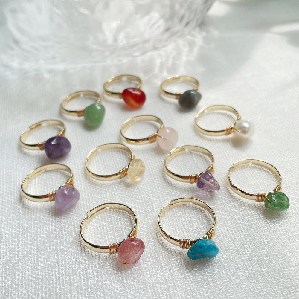 Rock Crystal Rings