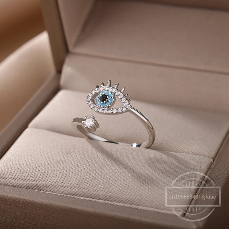 Dragon Evil Eye Ring
