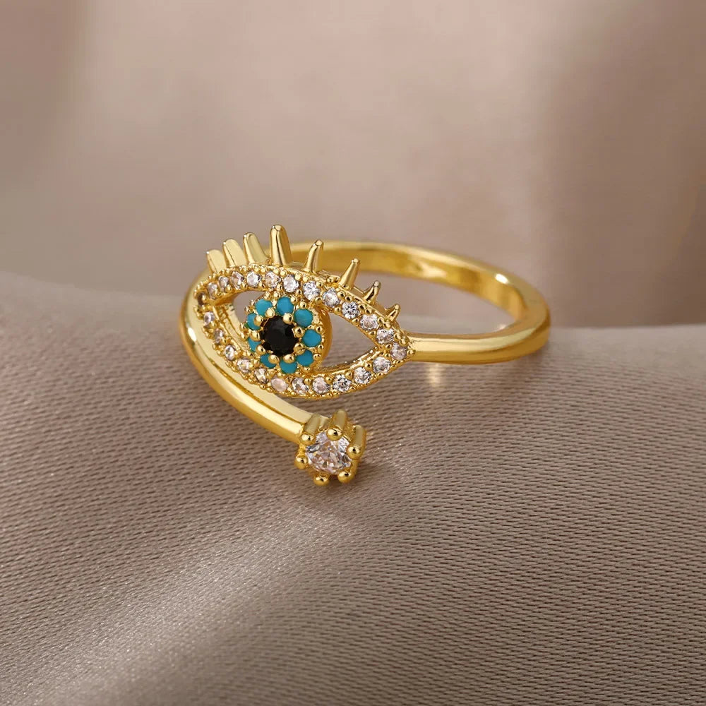Dragon Evil Eye Ring