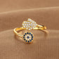 Hamsa Hand Evil Eye Protection Ring