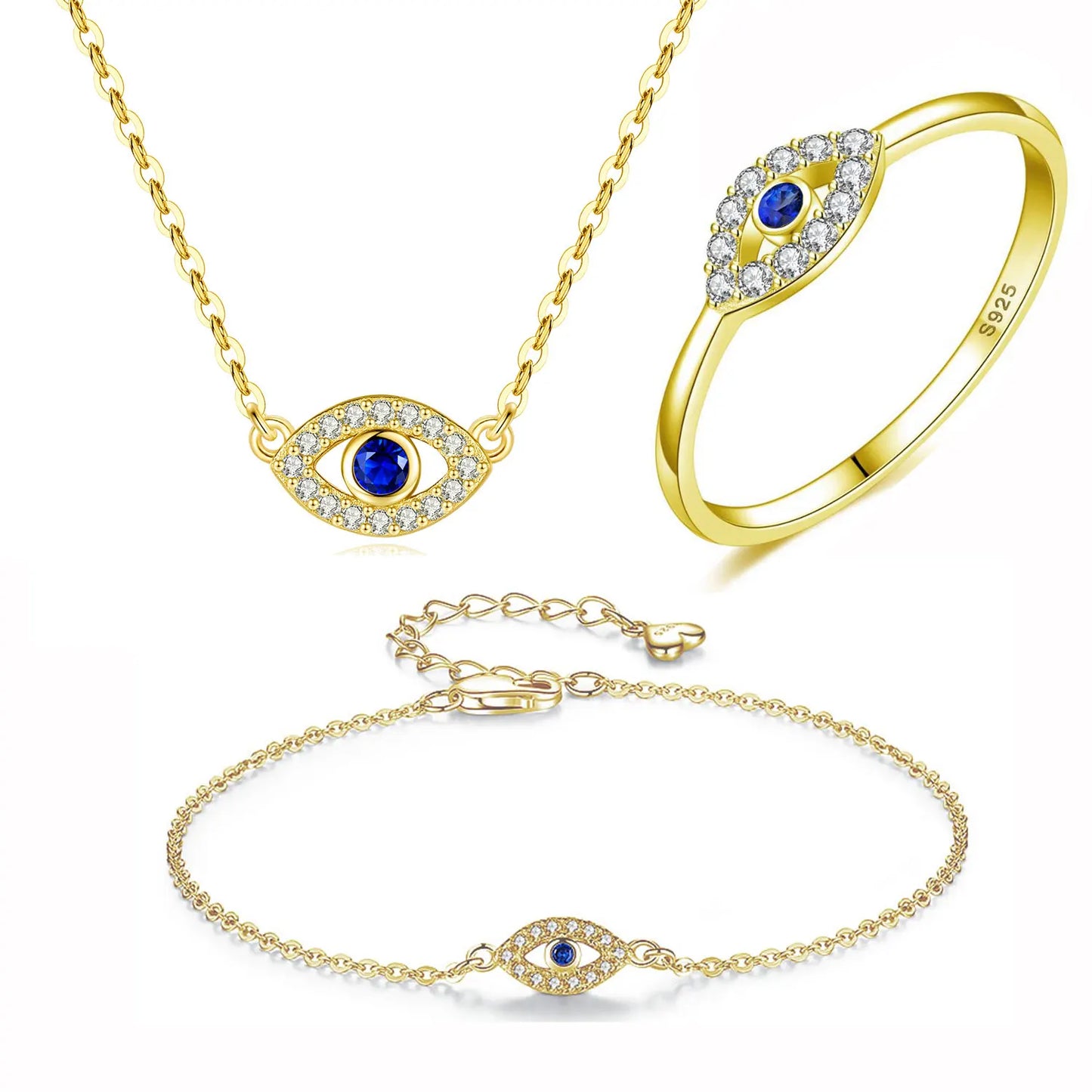Evil Eye Jewelry Set