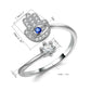 Hamsa Hand Evil Eye Protection Ring