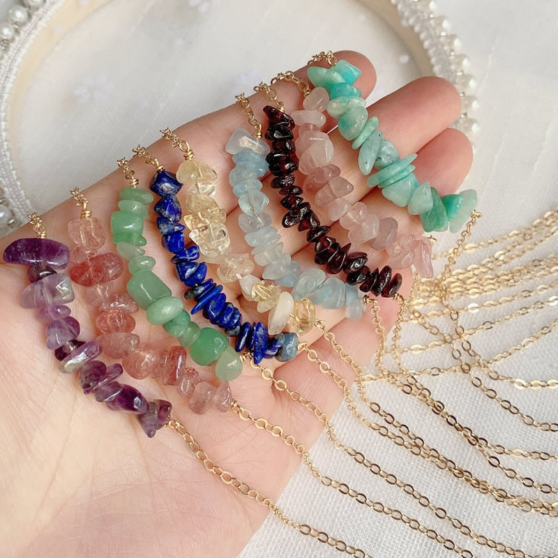 Gemstone Necklaces - Bloom N Bliss Boutique