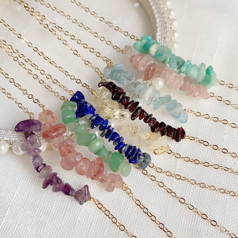 Gemstone Necklaces - Bloom N Bliss Boutique