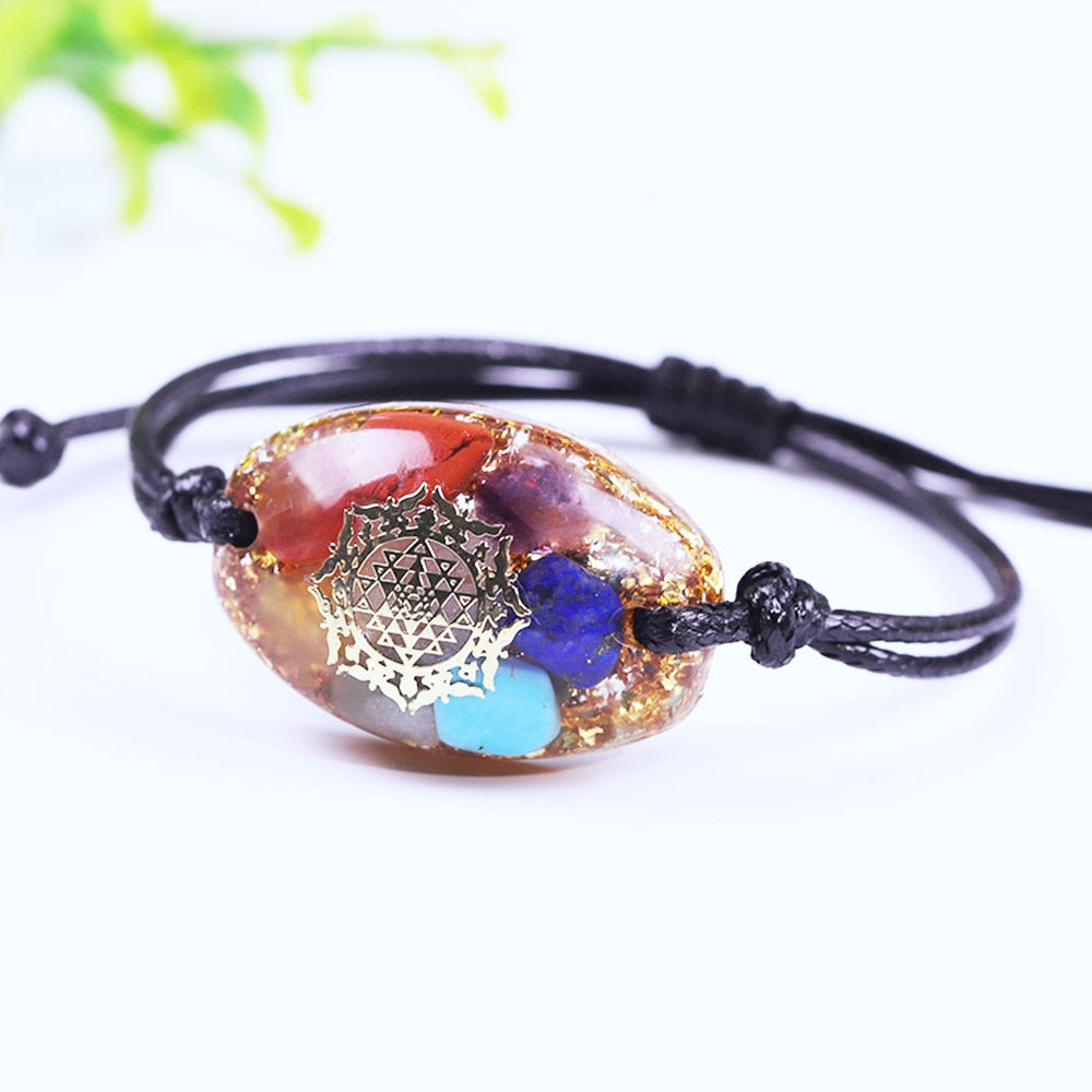 Orgone Bracelet 7 Chakra - Bloom N Bliss Boutique