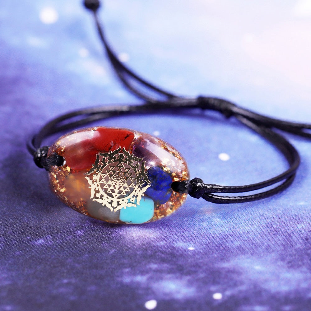 Orgone Bracelet 7 Chakra - Bloom N Bliss Boutique