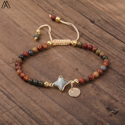 Natural Stone Water Drop Beads Braclets - Bloom N Bliss Boutique