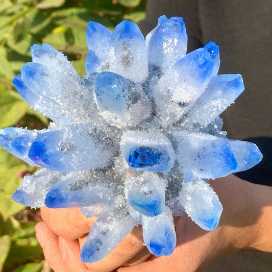 Sky Blue Dream Crystal Cluster - Bloom N Bliss Boutique