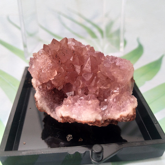 Natural Pink Amethyst Stone Quartz - Bloom N Bliss Boutique