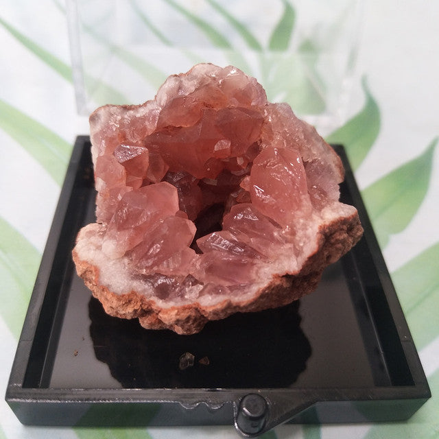 Natural Pink Amethyst Stone Quartz - Bloom N Bliss Boutique