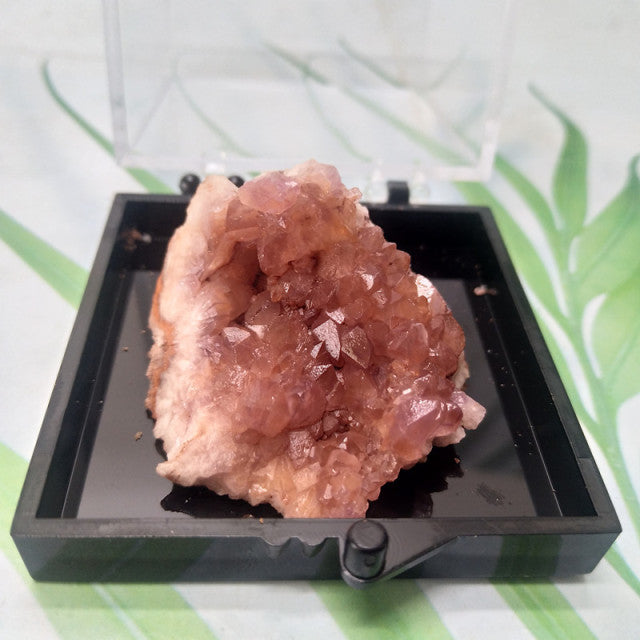 Natural Pink Amethyst Stone Quartz - Bloom N Bliss Boutique