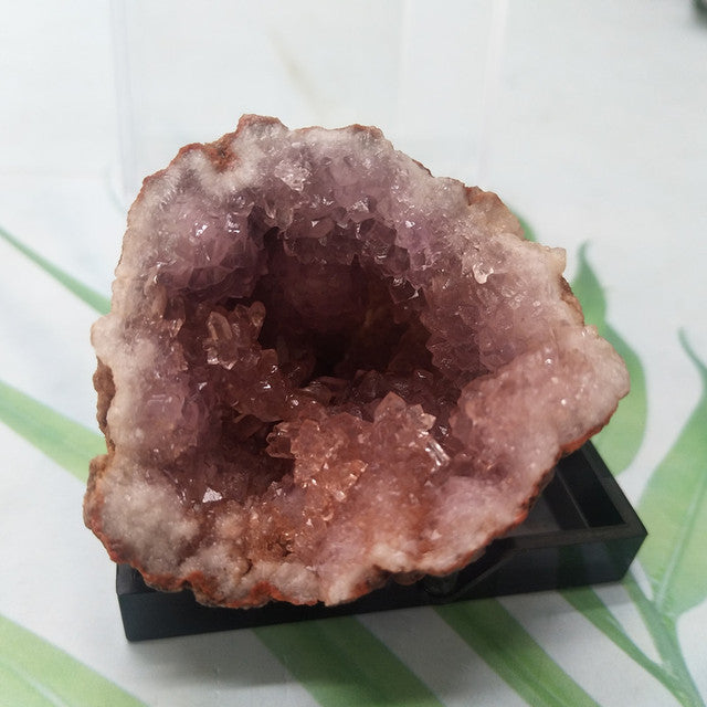 Natural Pink Amethyst Stone Quartz - Bloom N Bliss Boutique